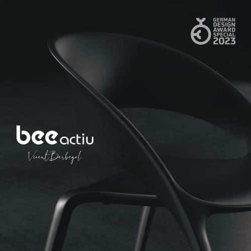 Bee, la nueva silla de Actiu diseñada por Vicent Berbegal, premiada en los German Design Awards